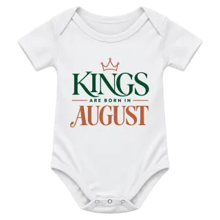DA KINGS ARE BORN IN AUGUST върху Боди