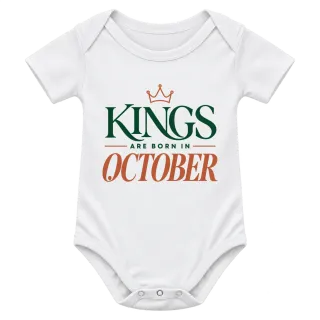 DA KINGS ARE BORN IN OCTOBER върху Боди