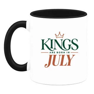 DA KINGS ARE BORN IN JULY върху Чаша