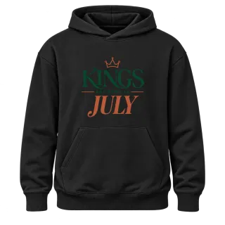 DA KINGS ARE BORN IN JULY върху Худи