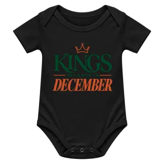 DA KINGS ARE BORN IN DECEMBER върху Боди