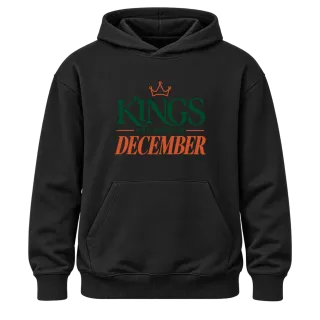 DA KINGS ARE BORN IN DECEMBER върху Худи