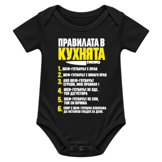 Правилата в кухнята върху Боди