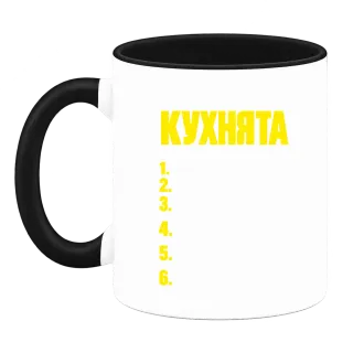 Правилата в кухнята върху Чаша