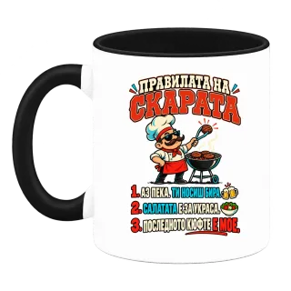 Правилата на скарата върху Чаша