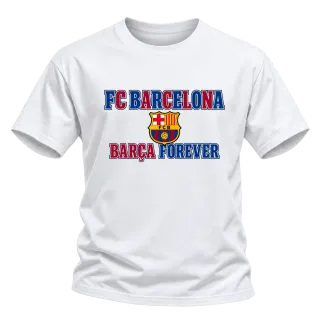 BARCELONA BARÇA FOREVER върху Тениска