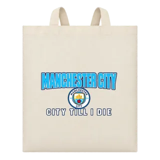 Манчестър Сити City Till I Die върху Чанта