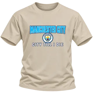 Манчестър Сити City Till I Die върху Тениска