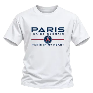 Paris Saint-Germain PARIS IN MY HEART върху Тениска