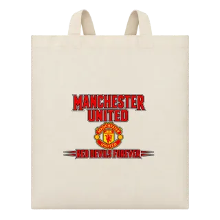 MANCHESTER UNITED RED DEVILS FOREVER върху Чанта