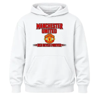 MANCHESTER UNITED RED DEVILS FOREVER върху Худи