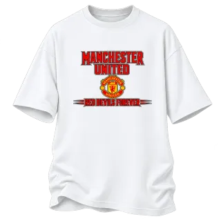 MANCHESTER UNITED RED DEVILS FOREVER върху Овърсайз