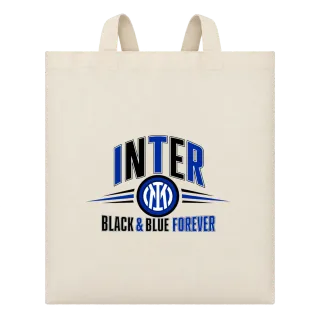 Интер Black & Blue Forever върху Чанта