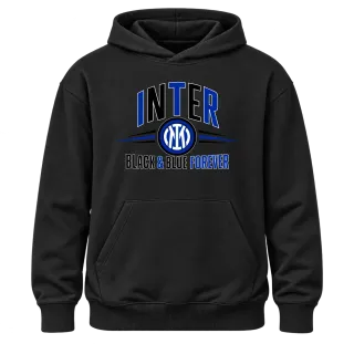 Интер Black & Blue Forever върху Худи
