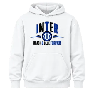 Интер Black & Blue Forever върху Худи