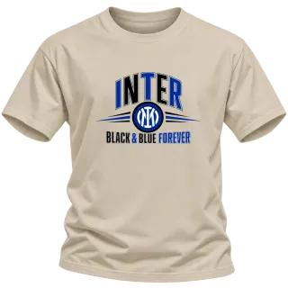 Интер Black & Blue Forever върху Тениска