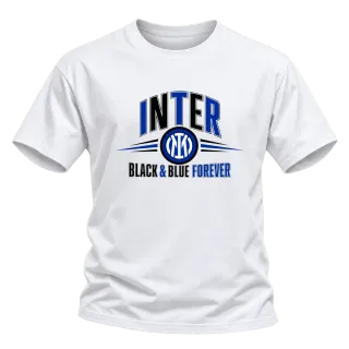 Интер Black & Blue Forever върху Тениска
