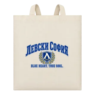 Левски София BLUE HEART TRUE SOUL върху Чанта