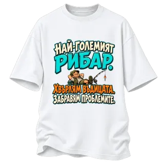 Най-големият рибар забравя проблемите върху Овърсайз