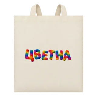 Цветна върху Чанта