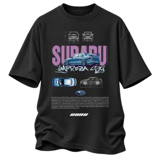 Subaru Impreza WRX STI 2001 върху Овърсайз
