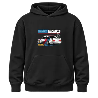 BMW E30 от 80-те върху Худи