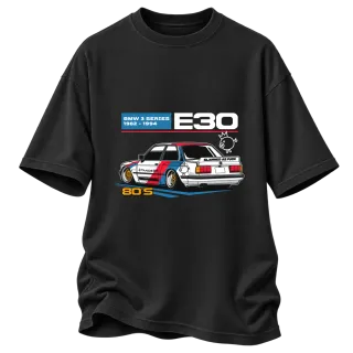 BMW E30 от 80-те върху Овърсайз