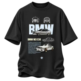 BMW E30 върху Овърсайз