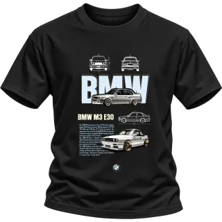BMW E30 върху Тениска