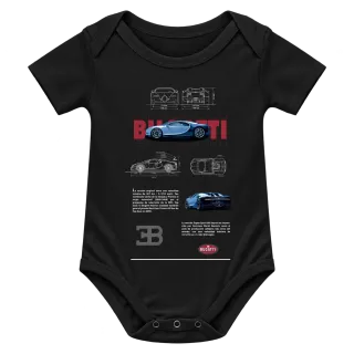 Bugatti графика на хиперавтомобил върху Боди