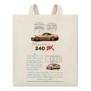 Nissan 240SX в профил върху Чанта
