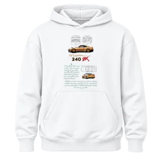 Nissan 240SX в профил върху Худи