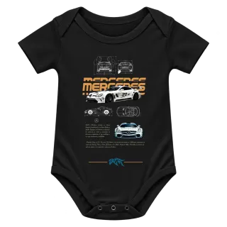 Mercedes AMG GT3 състезателна визия върху Боди
