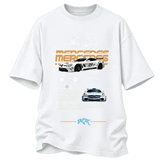 Mercedes AMG GT3 състезателна визия върху Овърсайз