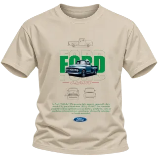 Ford F-100 1956 Classic върху Тениска