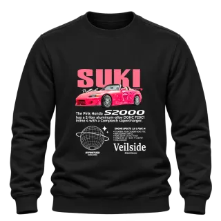 Розов Honda S2000 Silk върху Блуза