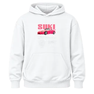 Розов Honda S2000 Silk върху Худи