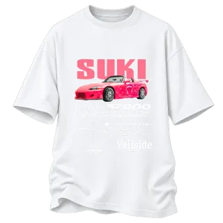 Розов Honda S2000 Silk върху Овърсайз
