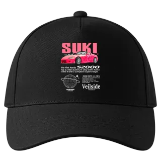 Розов Honda S2000 Silk върху Шапка