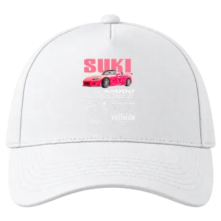 Розов Honda S2000 Silk върху Шапка
