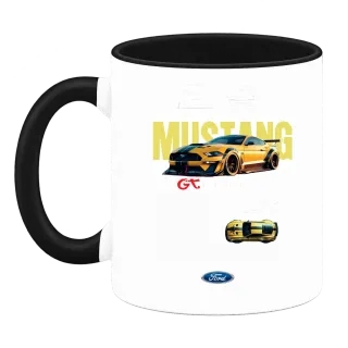 Ford Mustang Muscle Car върху Чаша