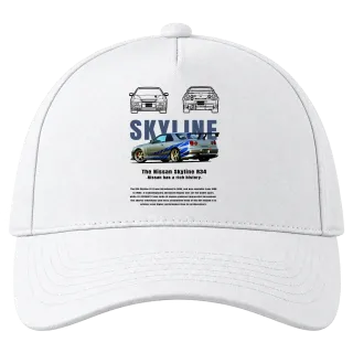 Nissan Skyline R34 върху Шапка