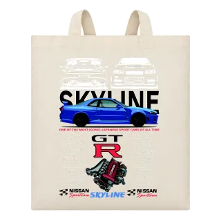 Nissan Skyline GT-R върху Чанта