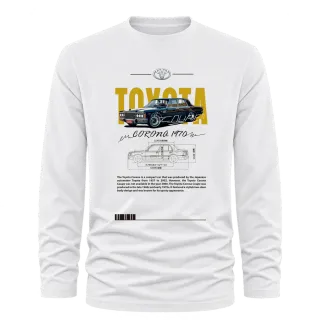 Toyota Corona 1970 върху Тениска с дълъг ръкав
