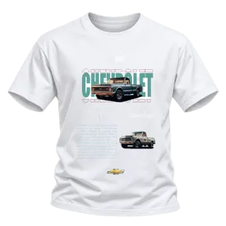 Chevrolet C-10 класика върху Тениска