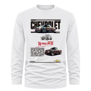 Chevrolet 2002 KREAME върху Тениска с дълъг ръкав