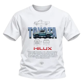 Toyota Hilux върху Тениска