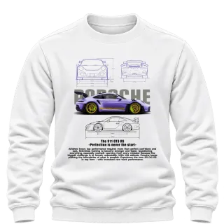 Porsche 911 GT3 RS Виолетов върху Блуза