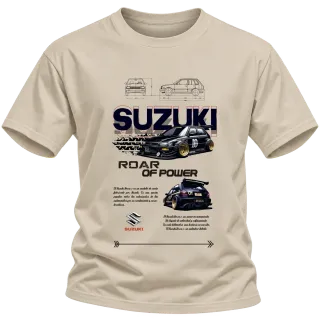 Suzuki Roar of Power върху Тениска