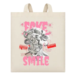 Fake Smile върху Чанта